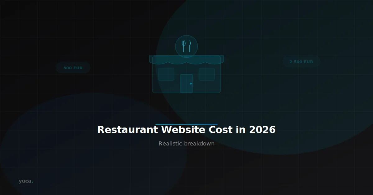 Professional restaurant website displayed on a laptop with online booking and menu sections